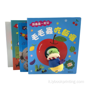 Libro educativo libro con copertina rigida per bambini parole apprendimento